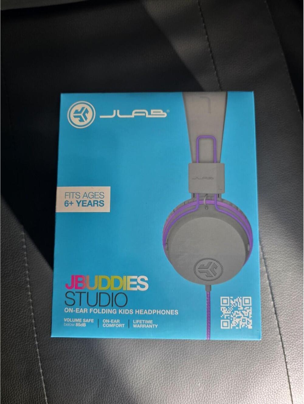 jlab jbuddies studio on-ear kids wired headphones